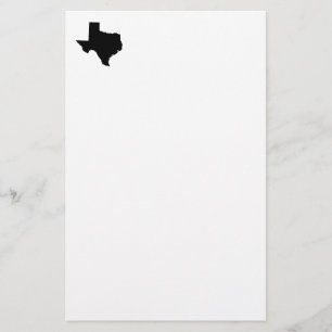 Texas in Black and White Stationery
