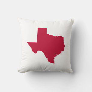 Texas in Red Cushion