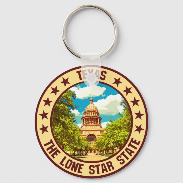 Texas                                              key ring (Front)