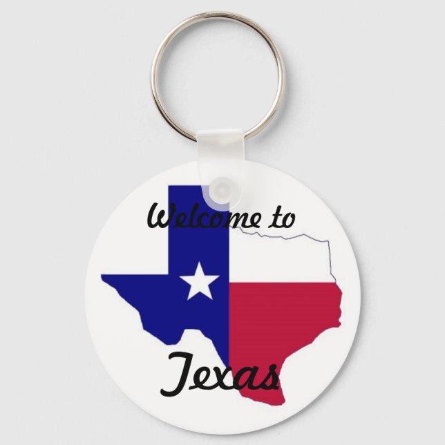 Texas Keychian Key Ring (Front)