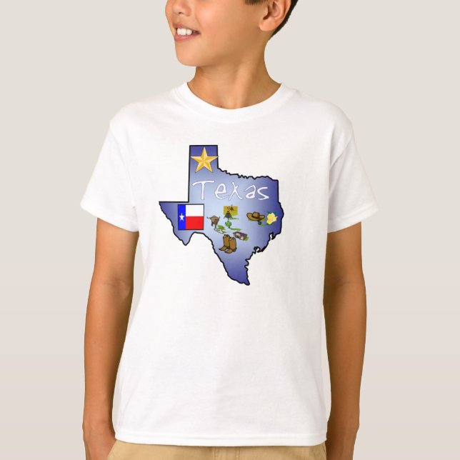 Texas Kid's T-Shirt (Front)