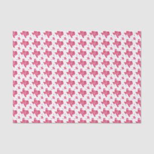 Texas Kisses Pattern Tissue Paper