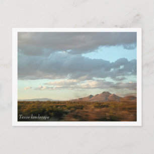 Texas Landscape Postcard