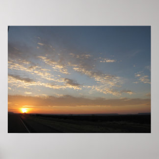 Texas Landscape Poster