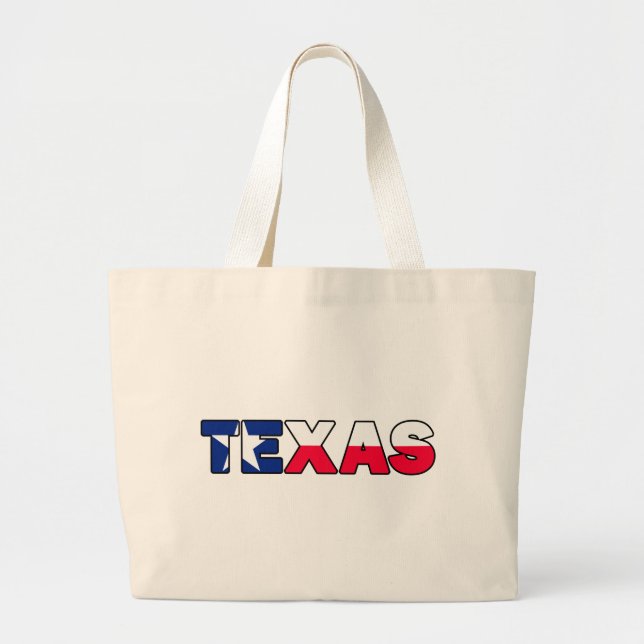 Texas Large Tote Bag (Front)