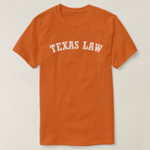 Texas Law spirit in white