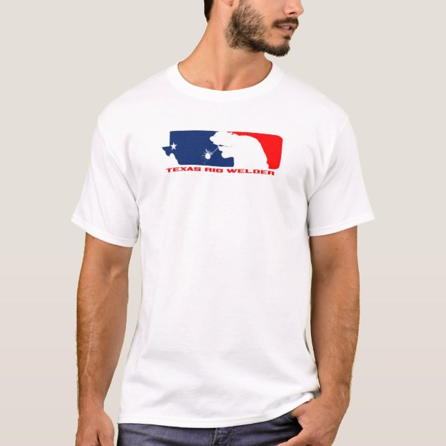 Texas "League Series" Rig Welder T-Shirt (Front)