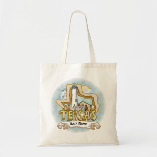Texas Lighthouse Tote Bag