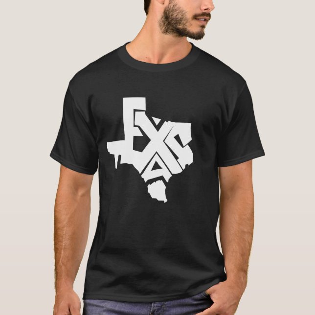 Texas Live Without Limits, Texas lover , Texas Map T-Shirt (Front)