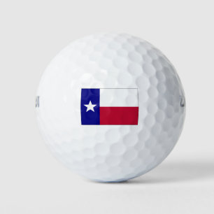 Texas Lone Star Flag Golf Balls