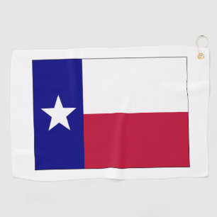 Texas Lone Star Flag Golf Towel