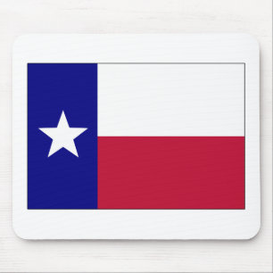 Texas Lone Star Flag Mouse Pad