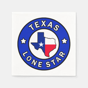 Texas Lone Star Napkin
