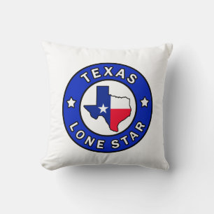 Texas Lone Star pillow