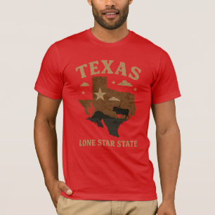 Texas Lone Star State – A Tribute to Independence T-Shirt