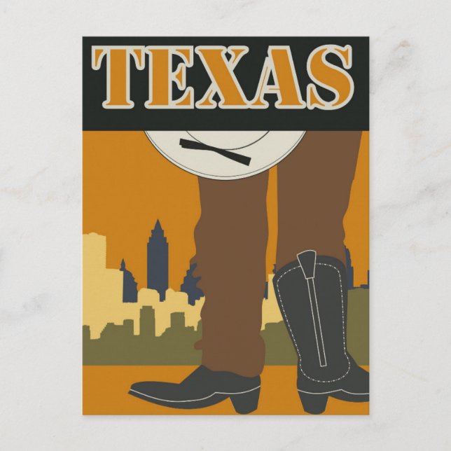 Texas Lone Star State Vintage   Postcard (Front)