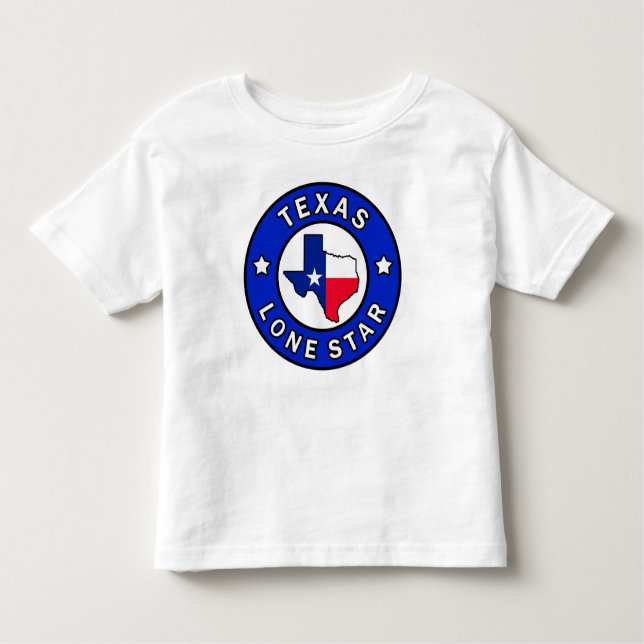 Texas Lone Star Toddler T-Shirt (Front)