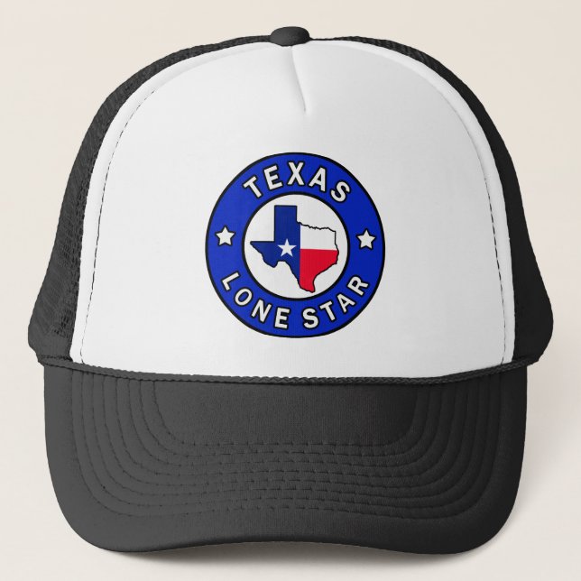 Texas Lone Star Trucker Hat (Front)