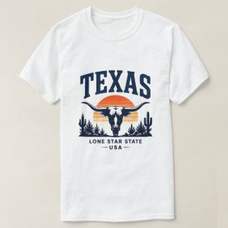 Texas Lone Star Western Adventure T-Shirt