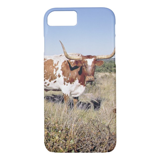 Texas Longhorn Breed (photo) Case-Mate iPhone Case (Back)