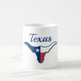 Texas longhorn coffee cup