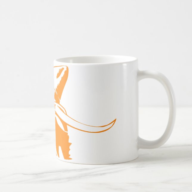 Texas longhorn  coffee mug (Right)