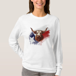 Texas longhorn cow T-Shirt