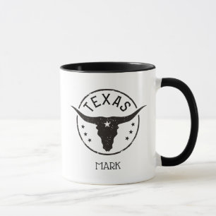 Texas Longhorn Personalized Mug