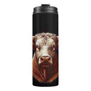 Texas Longhorn Thermal Tumbler