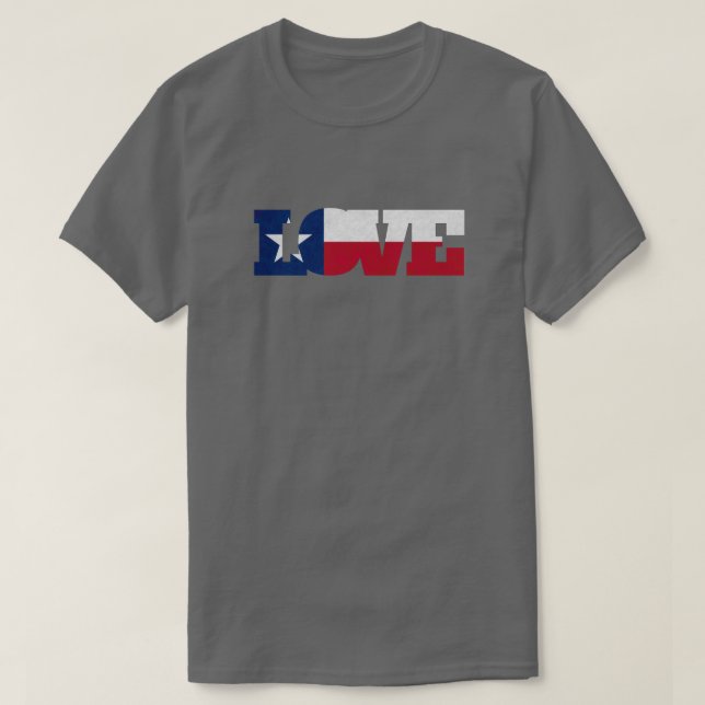Texas Love T-Shirt (Design Front)
