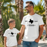 Texas map black the lone star state