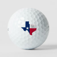 Texas map flag