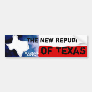 Texas Message Bumper Sticker