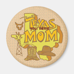 Texas Mum magnet