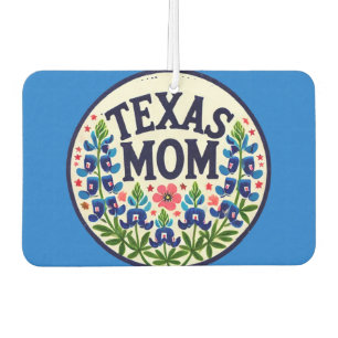 Texas Mum Mother's Day texas Bluebonnets           Car Air Freshener