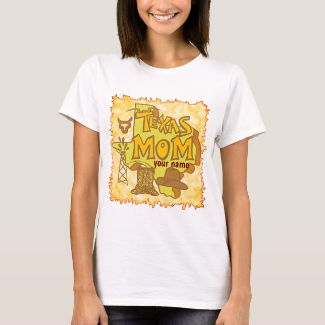 Texas Mum  T-Shirt (Front)