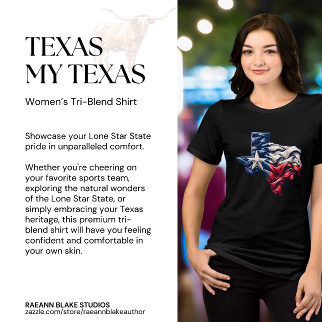 Texas My Texas Women's Tri-Blend Shirt (Creator Uploaded)