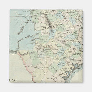 Texas of the United States of America Magnet