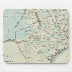 Texas of the United States of America Mouse Pad