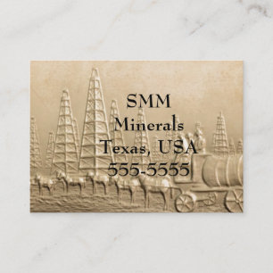Texas Oil Business Card