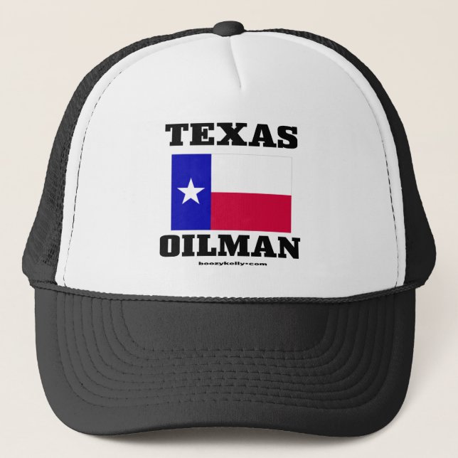 Texas Oilman , Oil Field Hat (Front)
