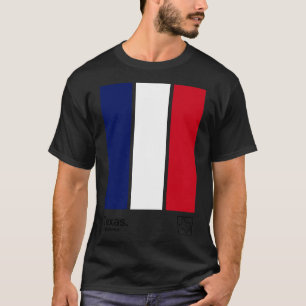 Texas Original Texan Flag Aesthetic Colours Design T-Shirt