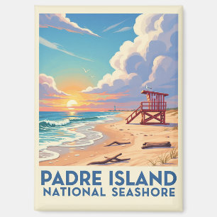 Texas Padre Island National Seashore Magnet