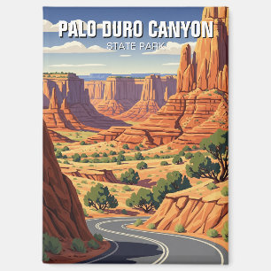 Texas Palo Duro Canyon State Park Travel Magnet