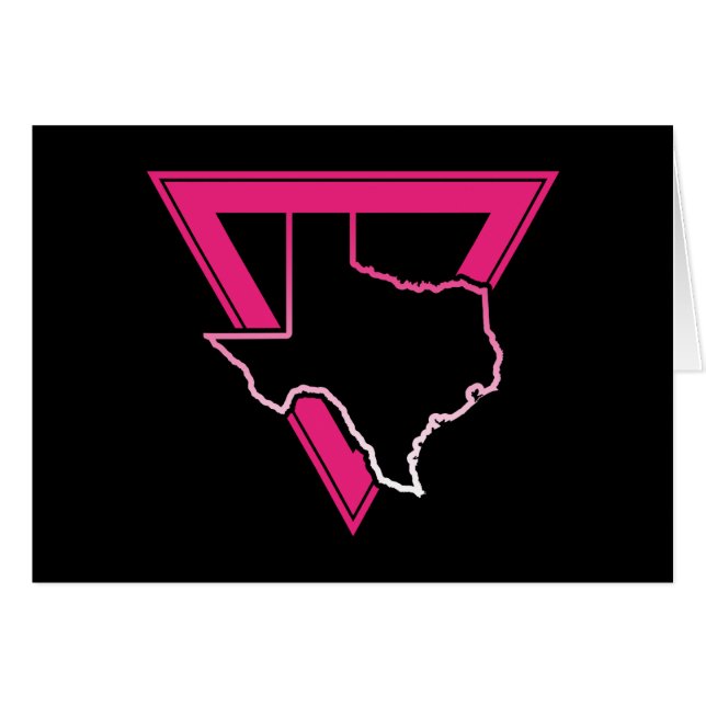texas pink triangle (Front Horizontal)