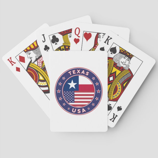 Texas Playing Cards (Back)