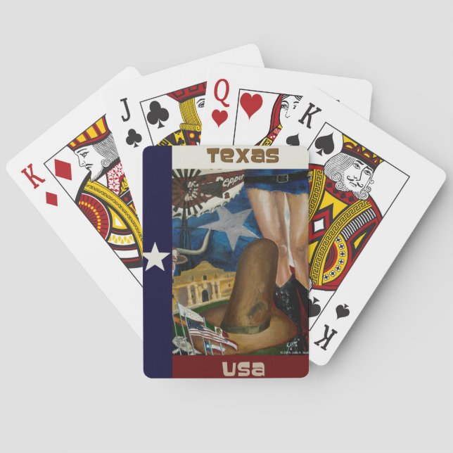 Texas Playing Cards (Back)