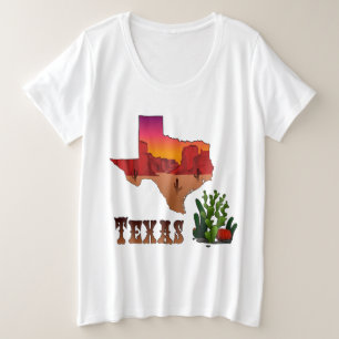 Texas Plus Size T-Shirt