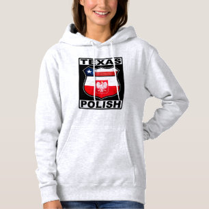 Texas Polish American Hoodie
