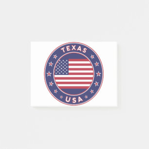 Texas Post-it Notes